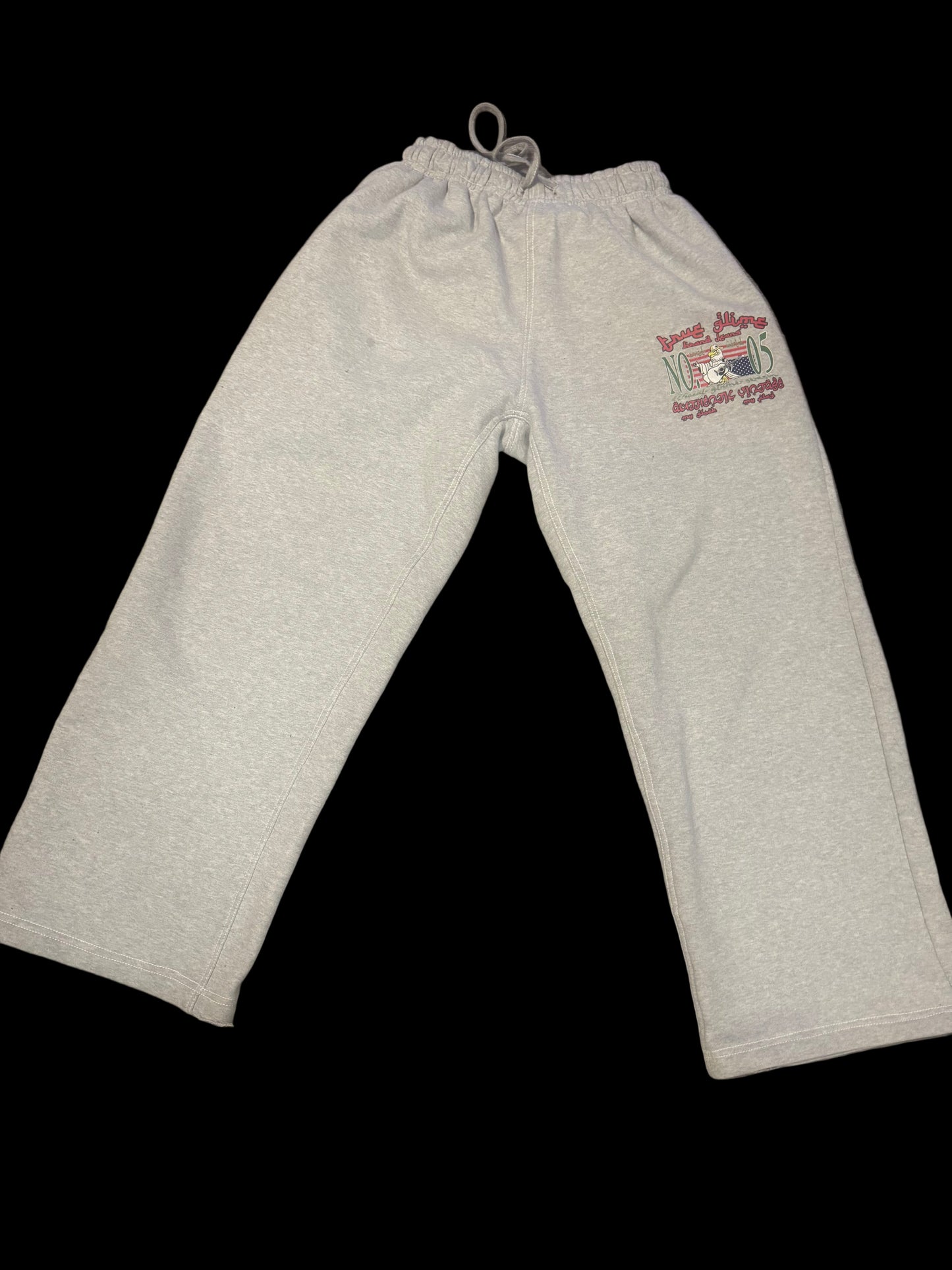 TRUE GLIME SWEATPANTS (GRAY) - بنطال رمادي ترو جلايم