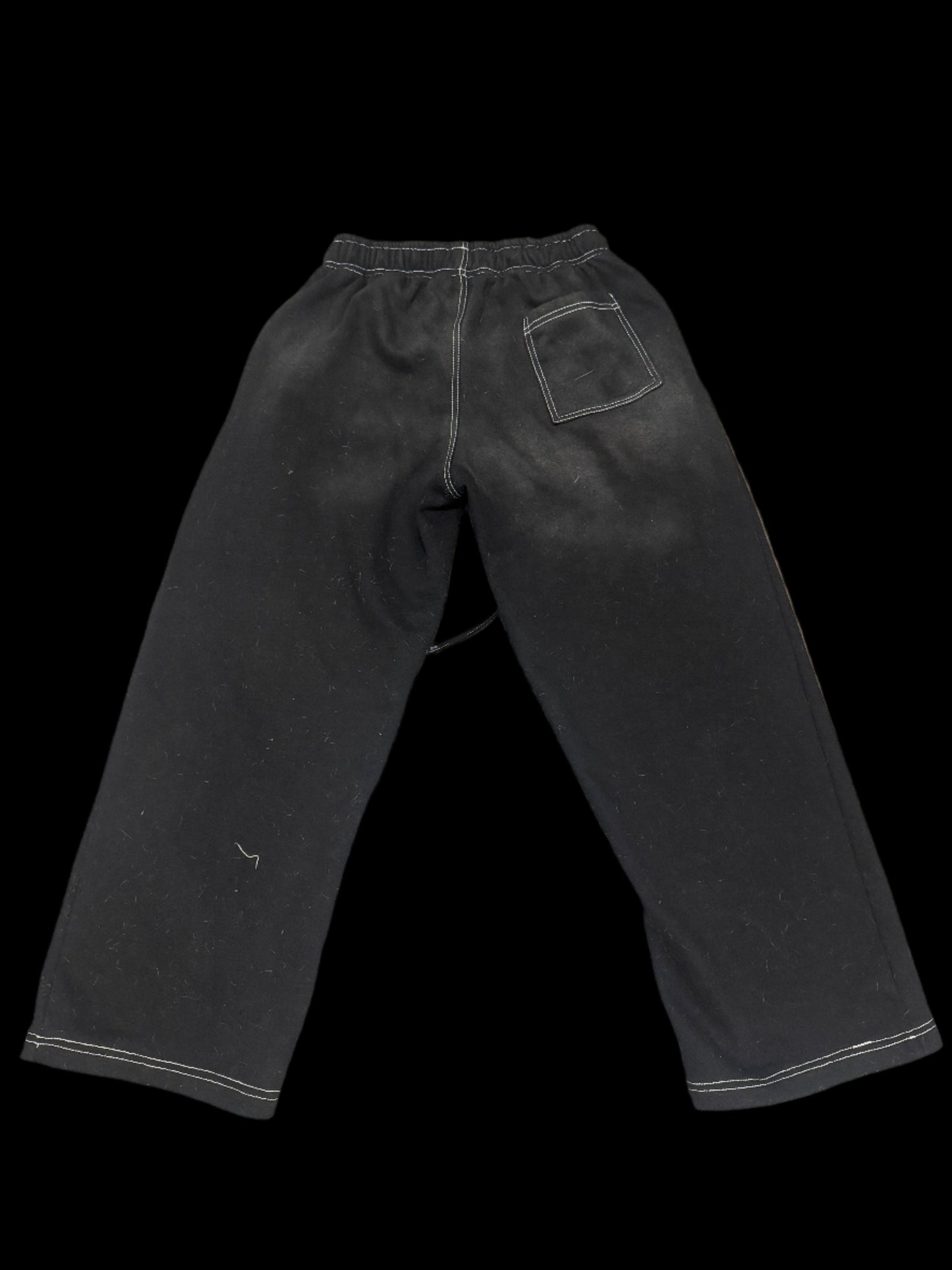 TRUE GLIME SWEATPANTS (BLACK) - بنطال جلايم أسود حقيقي